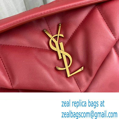 Saint Laurent puffer small Bag in nappa leather 577476 Red - Click Image to Close