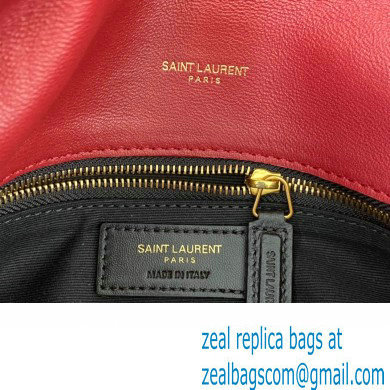 Saint Laurent puffer small Bag in nappa leather 577476 Red