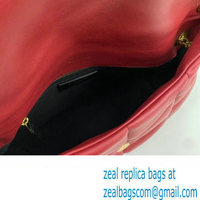 Saint Laurent puffer small Bag in nappa leather 577476 Red - Click Image to Close