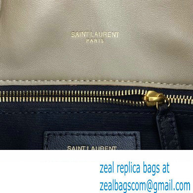 Saint Laurent toy puffer Bag in lambskin 759337 Beige - Click Image to Close