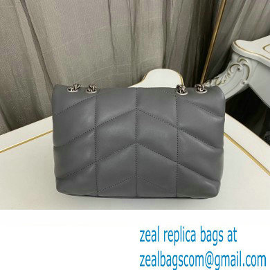 Saint Laurent toy puffer Bag in lambskin 759337 Gray