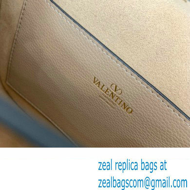 Valentino Alltime shoulder bag in grainy calfskin Nude 2024 - Click Image to Close