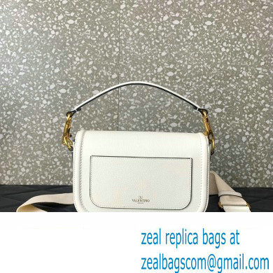 Valentino Alltime shoulder bag in grainy calfskin White 2024