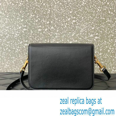 Valentino Loco Shoulder Bag in calfskin Black 2024 - Click Image to Close