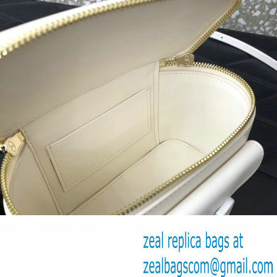 Valentino Mini Loco Handbag In Calfskin Leather White With Enamel Tone-On-Tone Vlogo Signature 2024