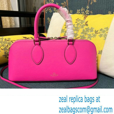 Valentino Rockstud E/W calfskin Large handbag Fuchsia 2023