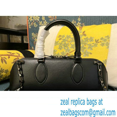 Valentino Rockstud E/W calfskin Small handbag Black 2023