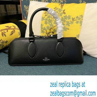 Valentino Rockstud E/W calfskin Small handbag Black 2023