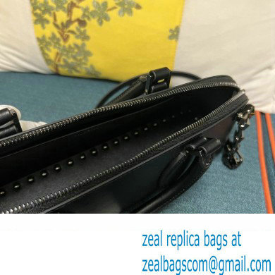 Valentino Rockstud E/W calfskin Small handbag Black 2023 - Click Image to Close