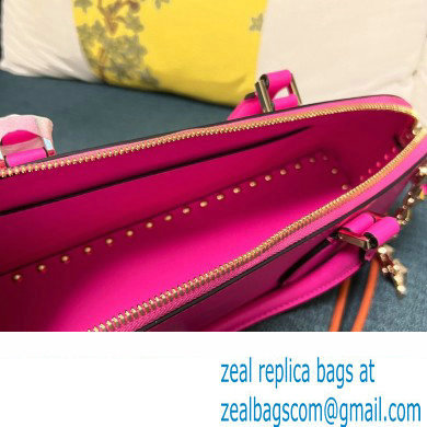 Valentino Rockstud E/W calfskin Small handbag Fuchsia 2023