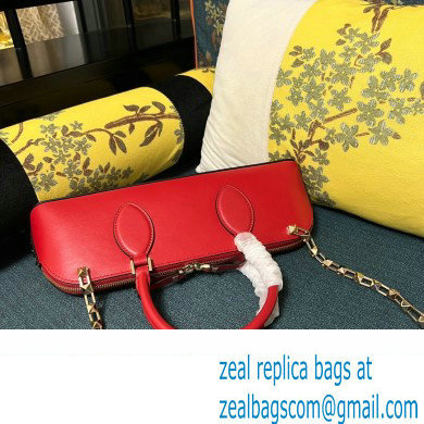 Valentino Rockstud E/W calfskin Small handbag Red 2023