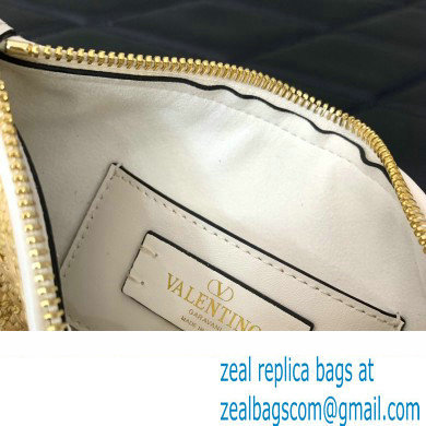 Valentino Small Rockstud Boucle Crossbody Bag 2023
