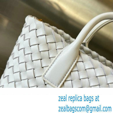 bottega veneta mini cabat bag White / Vernis 2024