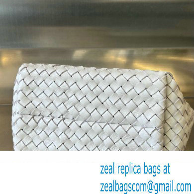 bottega veneta mini cabat bag White / Vernis 2024