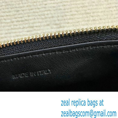 celine Zipped Card Holder in smooth lambskin black 10K583 2023 - Click Image to Close