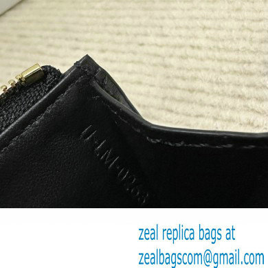 celine Zipped Card Holder in smooth lambskin black 10K583 2023 - Click Image to Close