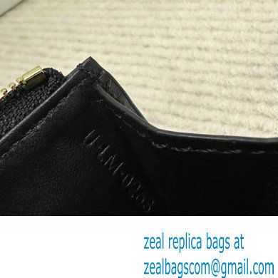 celine Zipped Card Holder in smooth lambskin black 10K583 2023