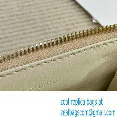 celine Zipped Card Holder in smooth lambskin off white 10K583 2023 - Click Image to Close