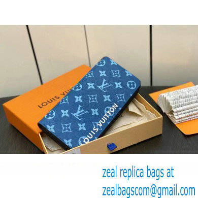 louis vuitton Brazza Wallet m82790 blue 2022