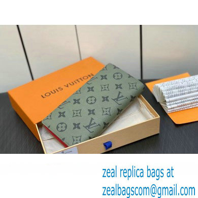 louis vuitton Brazza Wallet m82790 green 2022