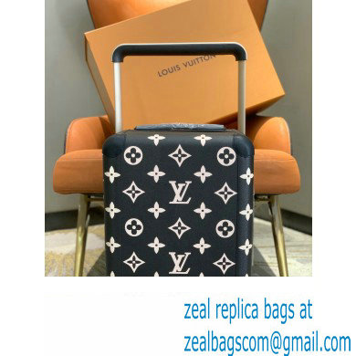 louis vuitton Horizon 55 SUITCASE M10256 Black/Beige 2024 - Click Image to Close