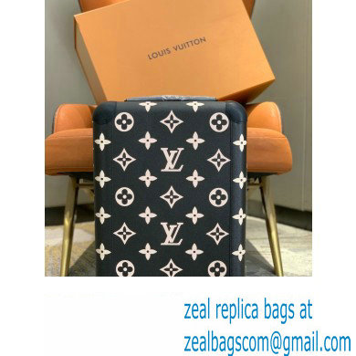 louis vuitton Horizon 55 SUITCASE M10256 Black/Beige 2024