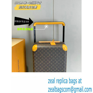 louis vuitton Horizon 55 SUITCASE M46762 jaune mat 2024