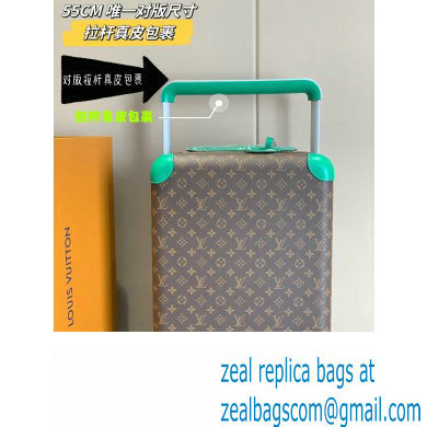 louis vuitton Horizon 55 SUITCASE M46781 green 2024 - Click Image to Close