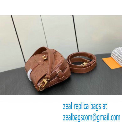 louis vuitton Saumur BB bag in EPI leather cognac M23470 2023