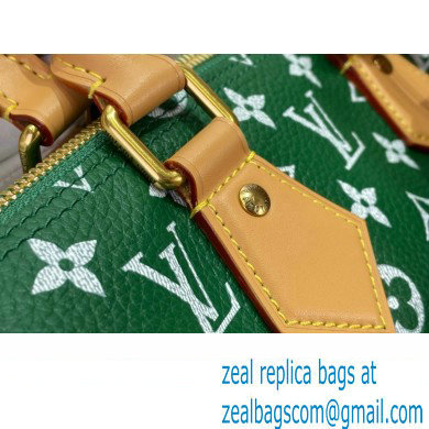 louis vuitton Speedy Bandouliere 25 bag GREEN M24423 2024