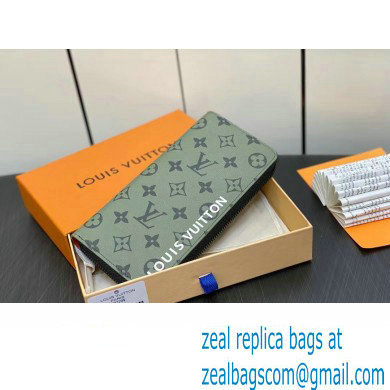 louis vuitton Zippy Vertical Wallet M82799 green 2023 - Click Image to Close