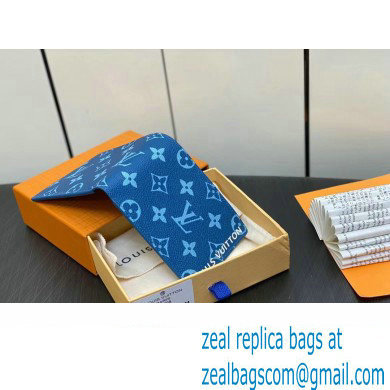 louis vuitton slender wallet M82798 blue 2023