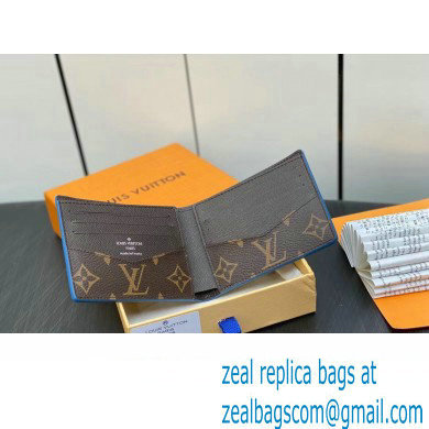 louis vuitton slender wallet M82798 blue 2023