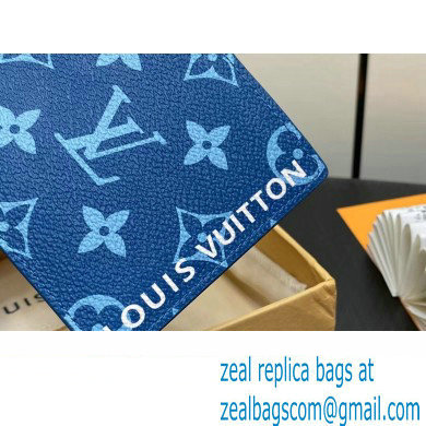 louis vuitton slender wallet M82798 blue 2023