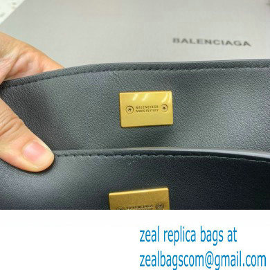 BALENCIAGA Women's Rodeo Medium Handbag in Black 2024 - Click Image to Close