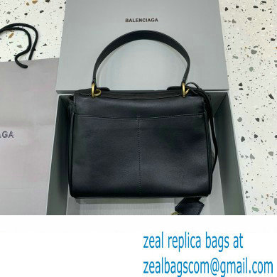 BALENCIAGA Women's Rodeo SMALL Handbag in Black/GOLD 2024