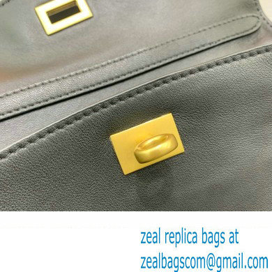 BALENCIAGA Women's Rodeo SMALL Handbag in Black/GOLD 2024