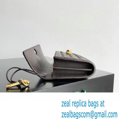 Bottega Veneta Andiamo Large Flap Wallet FONDANT with metallic knot closure 2024