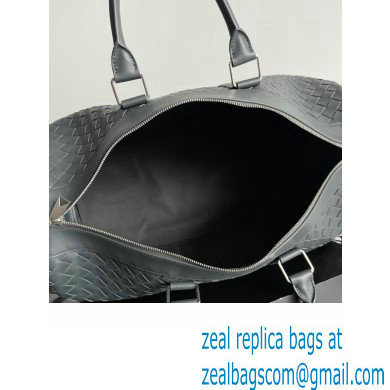 Bottega Veneta Medium Intrecciato Duffle Intrecciato leather Bag Dark Green