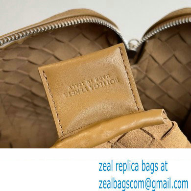 Bottega Veneta Slim Intrecciato Briefcase Bag Brown