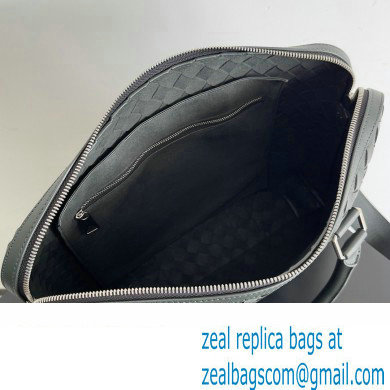 Bottega Veneta Slim Intrecciato Briefcase Bag Dark green