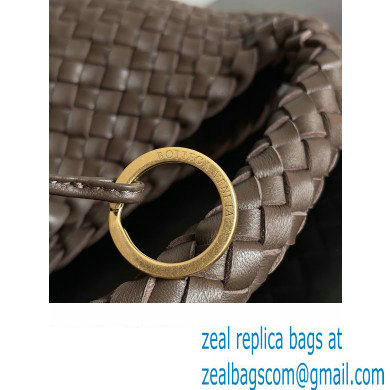 Bottega Veneta Small Cabat Bucket Small Intreccio leather bag FONDANT 2024