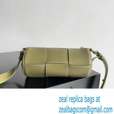 Bottega Veneta Small Canette Intreccio leather cross-body Bag Mud