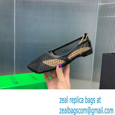 Bottega Veneta Stretch ballerina flats Black 2024