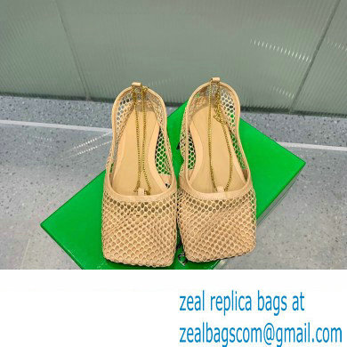 Bottega Veneta Stretch ballerina flats Nude 2024