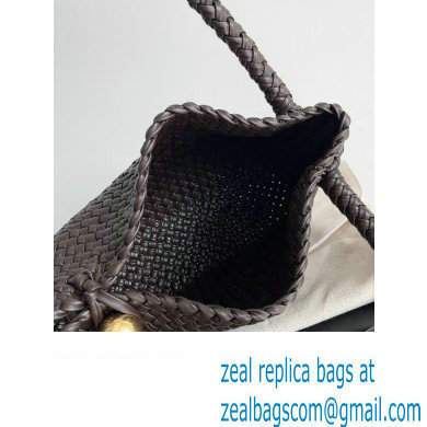 Bottega Veneta Tosca Small Intreccio leather Shoulder Bag Fondant/Gold 2024
