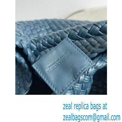 Bottega Veneta Tosca Small Intreccio leather Shoulder Bag Navy Blue 2024