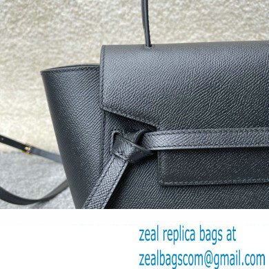CelineNano Belt bag in grained calfskin black 2024