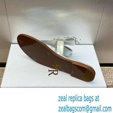 Dior Crystal Thong sandals Silver 2024