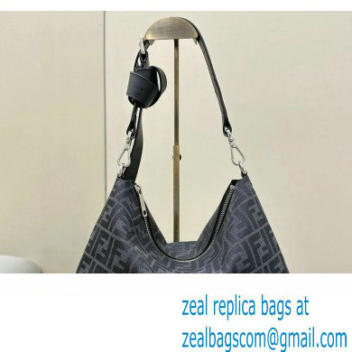 Fendi After crossbody bag Black FF fabric 2024